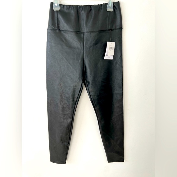 Pants - Faux Leather high waisted leggings